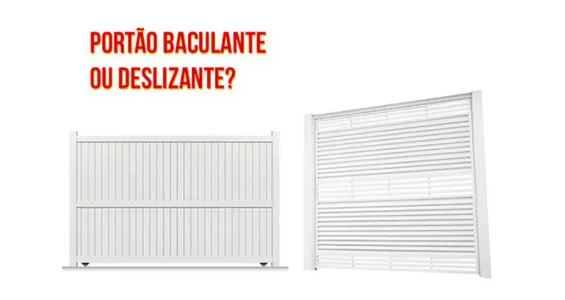 Portão basculante ou deslizante: qual a melhor opção?